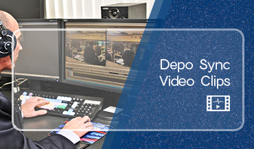 Audio Video: image of technician working at computer