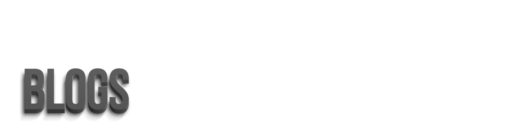 Blogs Header